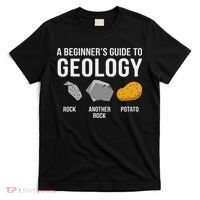 Geology BeginnerS Guide Funny Potato Rock Collector T-Shirt thumb 0