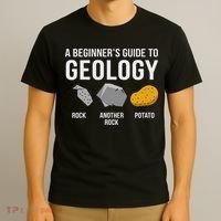 Geology BeginnerS Guide Funny Potato Rock Collector T-Shirt thumb 3