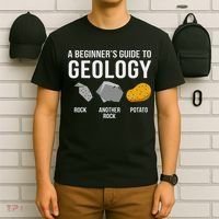Geology BeginnerS Guide Funny Potato Rock Collector T-Shirt thumb 6