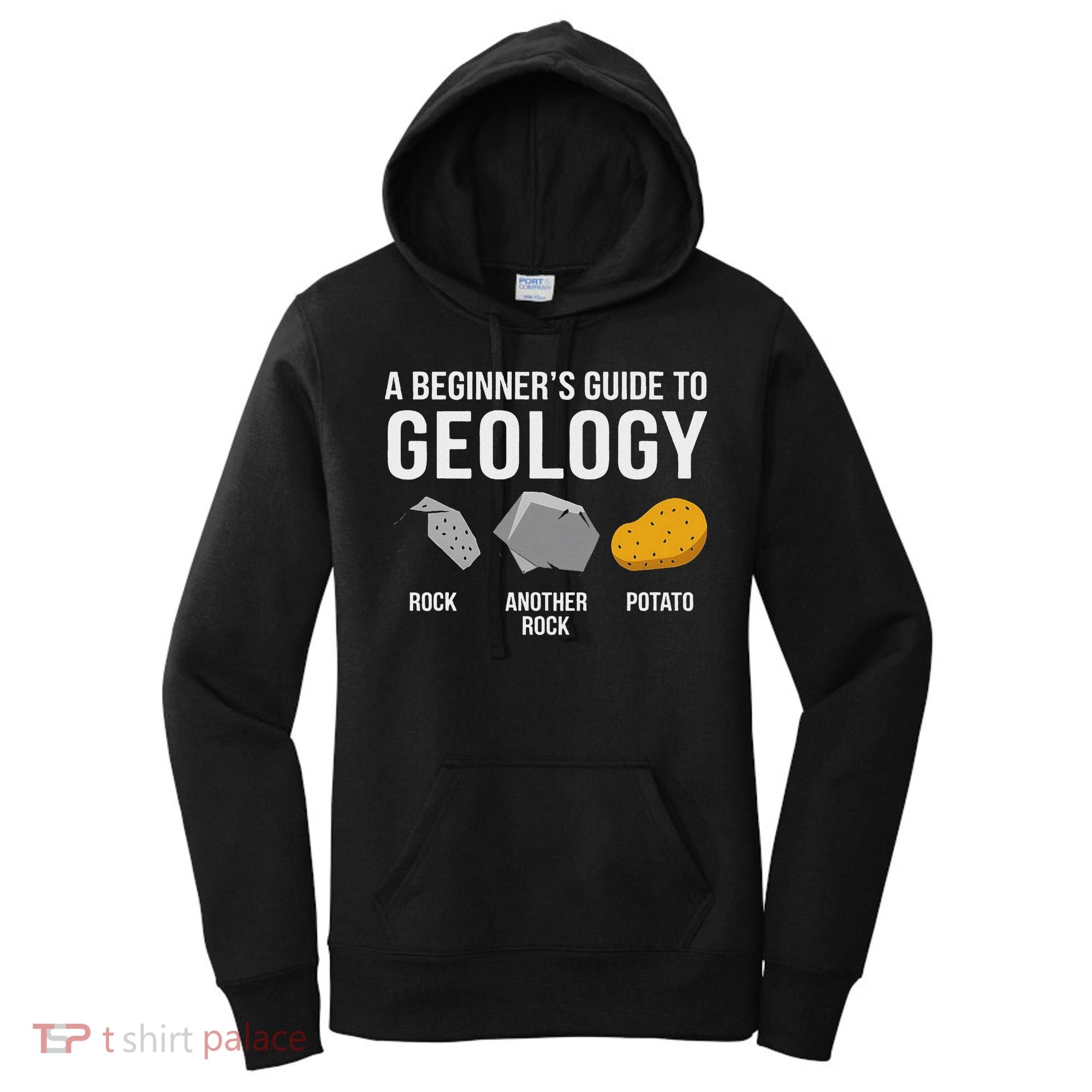 Geology BeginnerS Guide Funny Potato Rock Collector Women's Hoodie