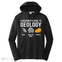 Geology BeginnerS Guide Funny Potato Rock Collector Performance Fleece Hoodie thumb 0