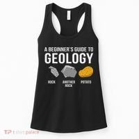 Geology BeginnerS Guide Funny Potato Rock Collector Women's Tank Top thumb 0