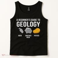 Geology BeginnerS Guide Funny Potato Rock Collector Tank Top thumb 2