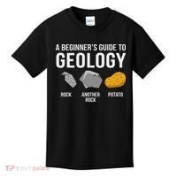 Geology BeginnerS Guide Funny Potato Rock Collector Kids T-Shirt thumb 0