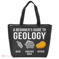 Geology BeginnerS Guide Funny Potato Rock Collector Tote Bag thumb 0