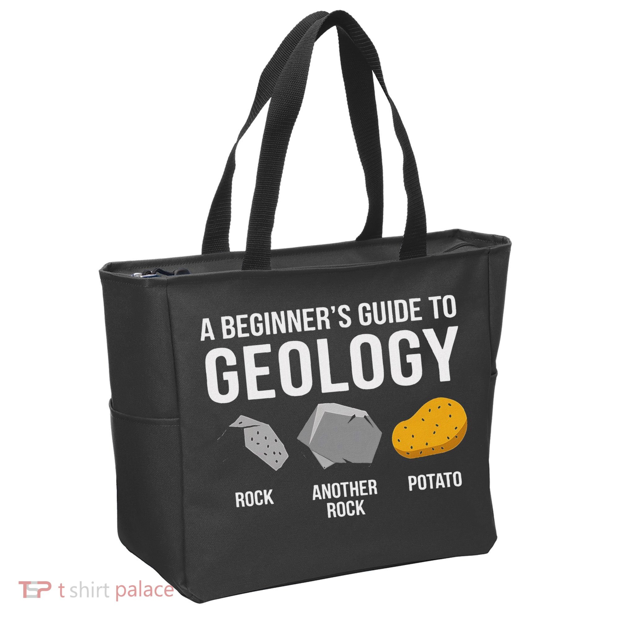 Geology BeginnerS Guide Funny Potato Rock Collector Tote Bag