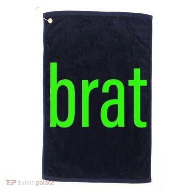 Green Brat Golf Towel