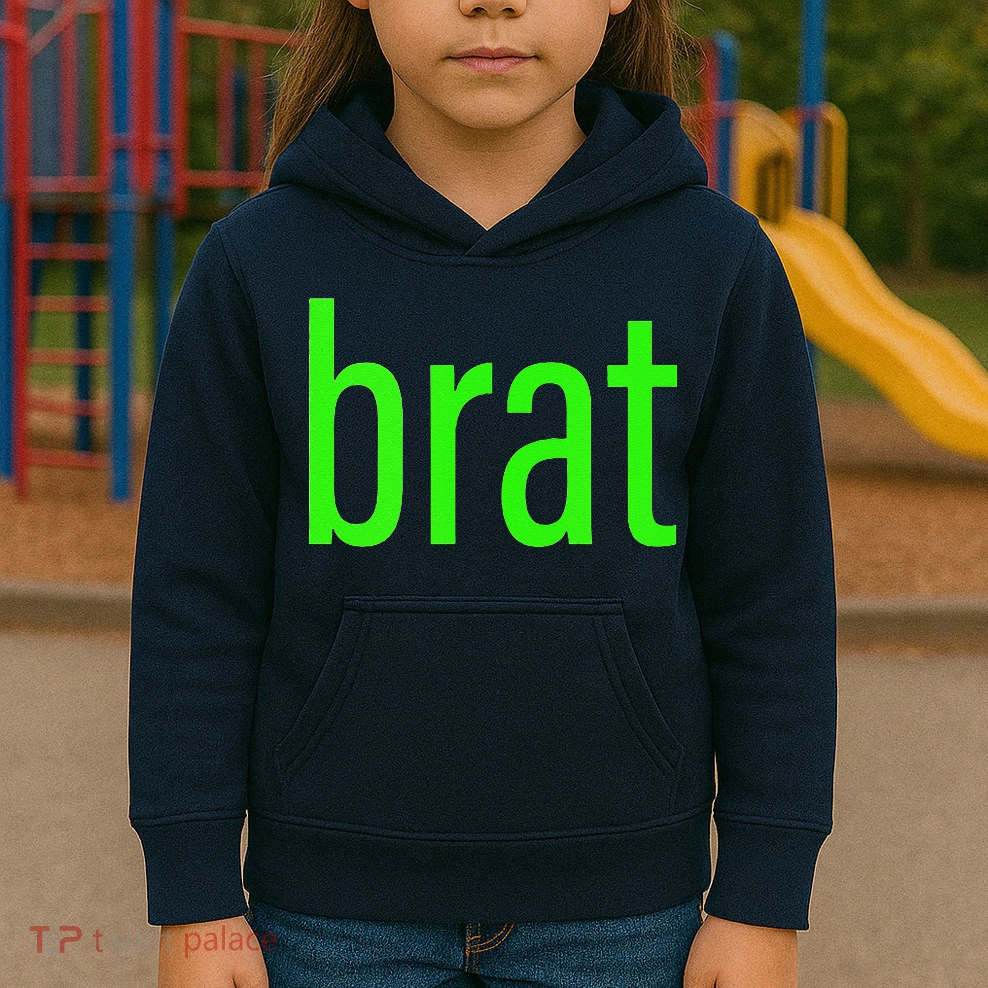 Green Brat Kids Hoodie