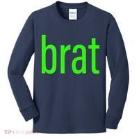 Green Brat Kids Long Sleeve Shirt thumb 0