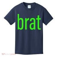 Green Brat Kids T-Shirt thumb 0