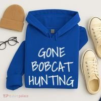 Gone Bobcat Hunting Cool Gift Hoodie thumb 4