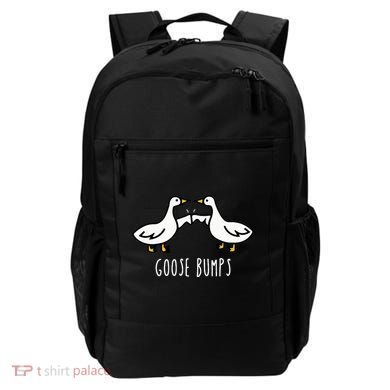 Goose Bumps Humorous Pun Backpack