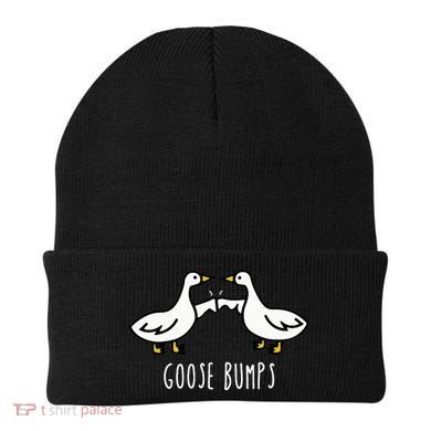 Goose Bumps Humorous Pun Beanie