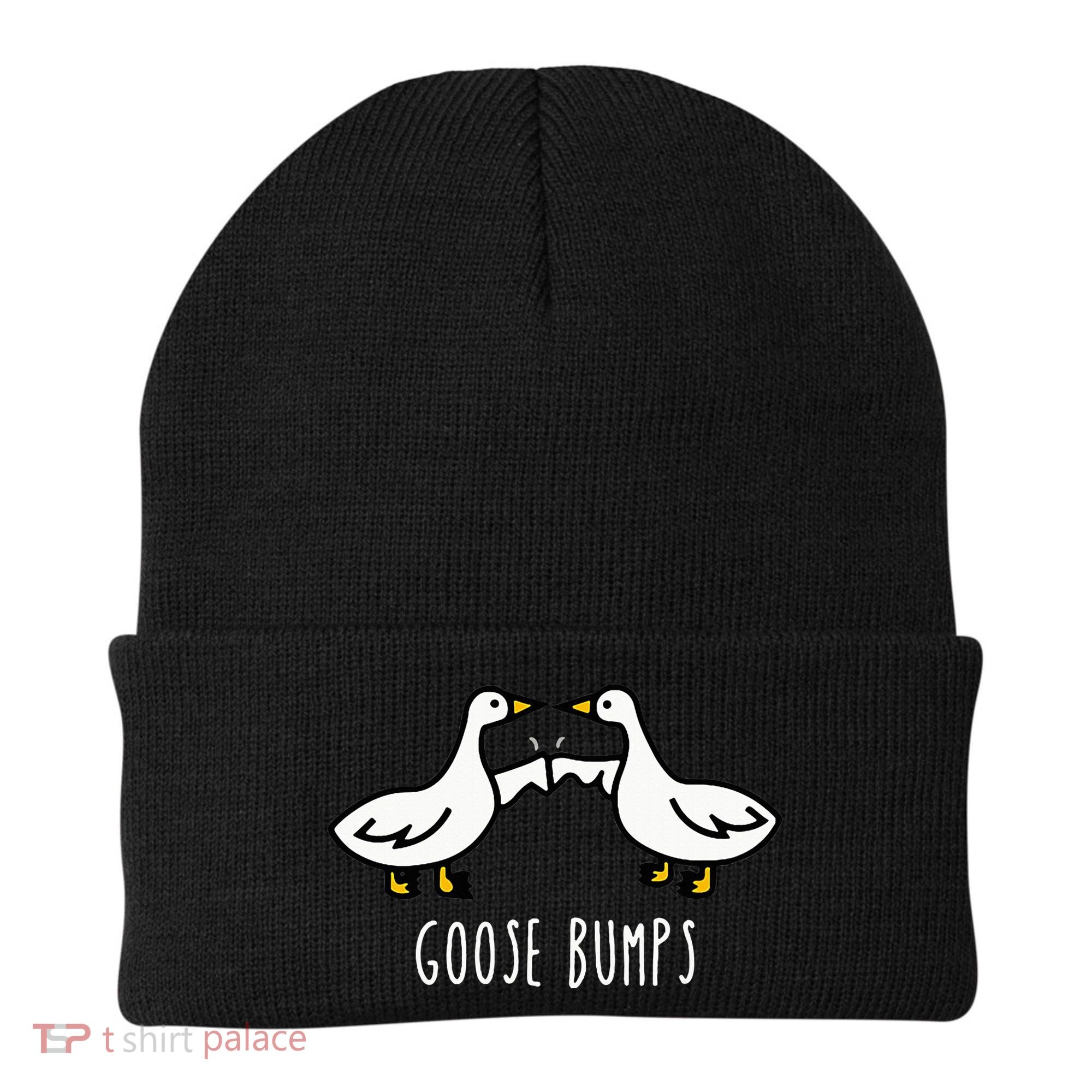 Goose Bumps Humorous Pun Beanie
