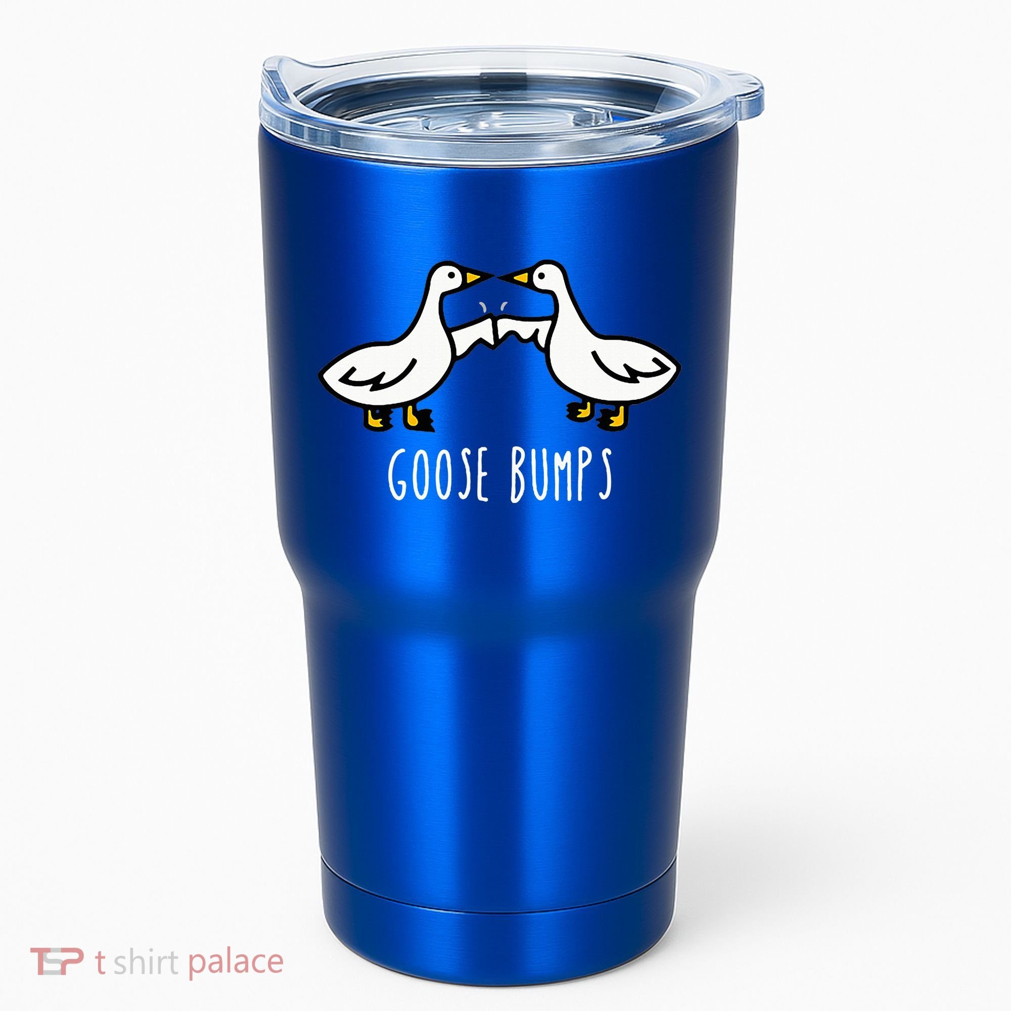 Goose Bumps Humorous Pun Tumbler