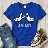Goose Bumps Humorous Pun Women's T-Shirt thumb 3