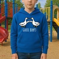 Goose Bumps Humorous Pun Kids Hoodie thumb 2