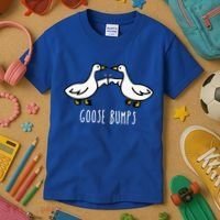 Goose Bumps Humorous Pun Kids T-Shirt thumb 3