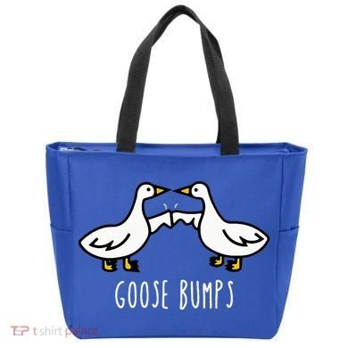 Goose Bumps Humorous Pun Tote Bag