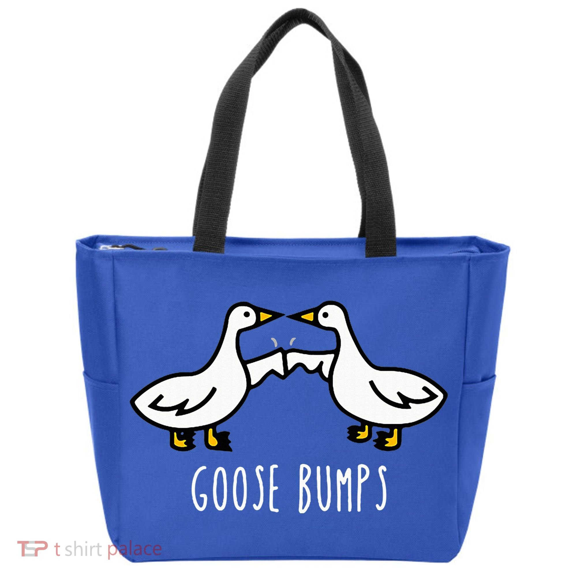 Goose Bumps Humorous Pun Tote Bag