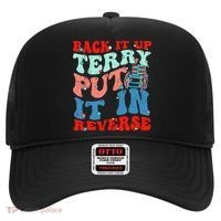 Groovy Back It Up Terry Put It In Reverse 4th Of July Funny Hat thumb 0