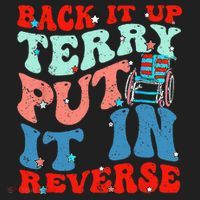 Groovy Back It Up Terry Put It In Reverse 4th Of July Funny Hat thumb 2