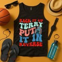 Groovy Back It Up Terry Put It In Reverse 4th Of July Funny Tank Top thumb 4