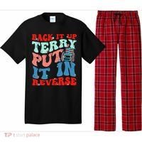 Groovy Back It Up Terry Put It In Reverse 4th Of July Funny Pajama Set thumb 0