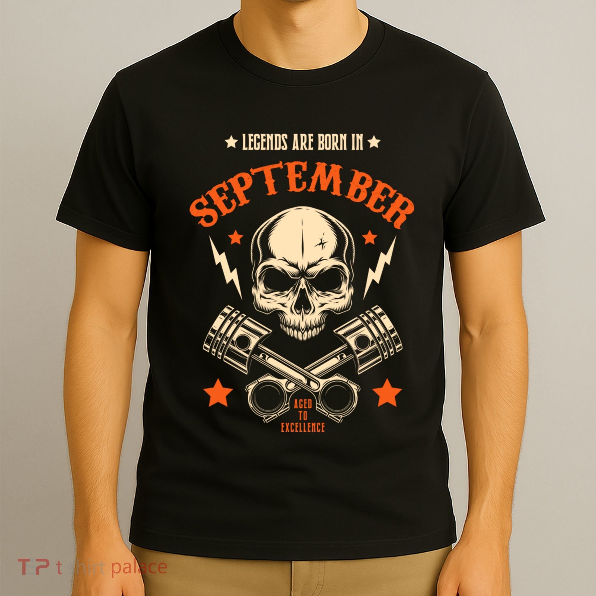 Gifts Born In September Birthday Legend T-Shirt