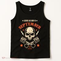 Gifts Born In September Birthday Legend Tank Top thumb 2