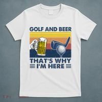 Golf Beer Joke Dad Funny Drinking Day Gift For Father's Day T-Shirt thumb 5