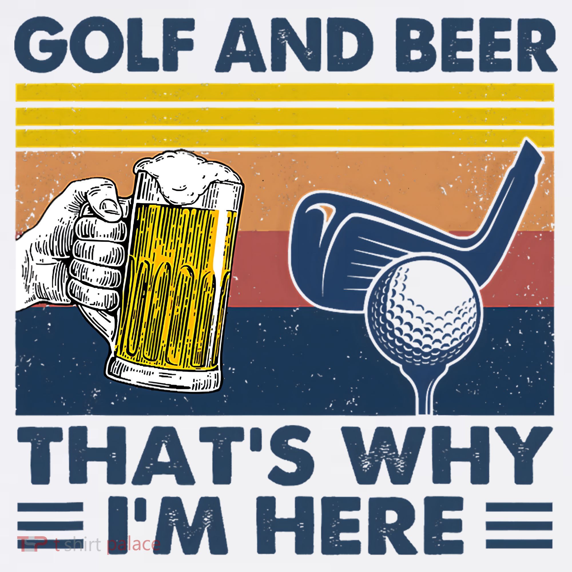 Golf Beer Joke Dad Funny Drinking Day Gift For Father's Day Mousepad