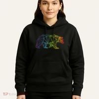 Geometric Bear Lgb Rainbow Flag Hoodie thumb 5