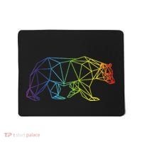Geometric Bear Lgb Rainbow Flag Mousepad thumb 0