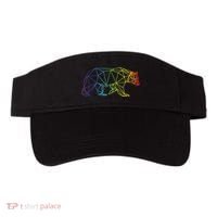 Geometric Bear Lgb Rainbow Flag Visor thumb 0