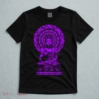 Golden Buddha Lotus Mandala T-Shirt thumb 5