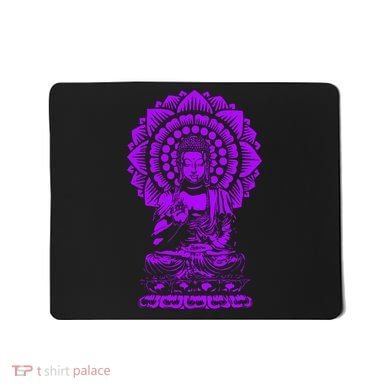Golden Buddha Lotus Mandala Mousepad