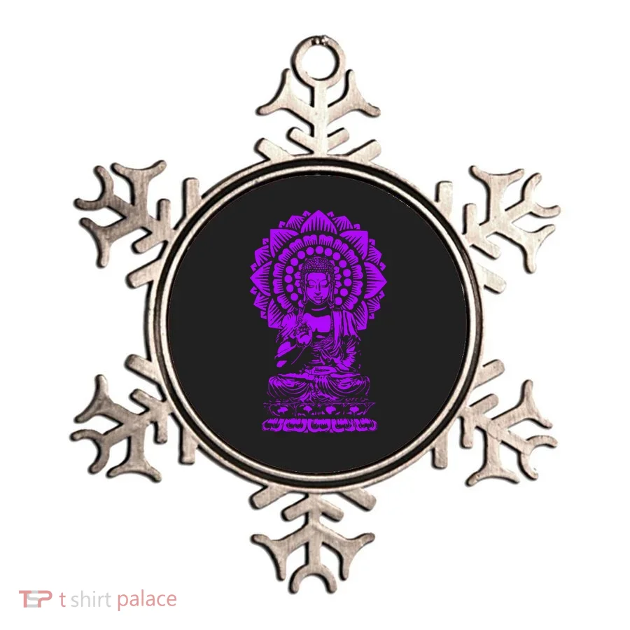 Golden Buddha Lotus Mandala Ornament