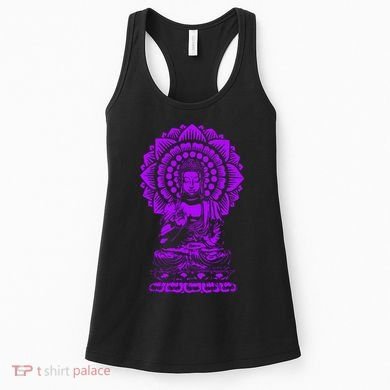 Golden Buddha Lotus Mandala Women's Tank Top