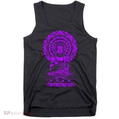 Golden Buddha Lotus Mandala Tank Top