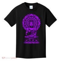 Golden Buddha Lotus Mandala Kids T-Shirt thumb 0