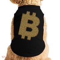 Golden Bitcoin Logo Limited Edition Doggie Tank thumb 0