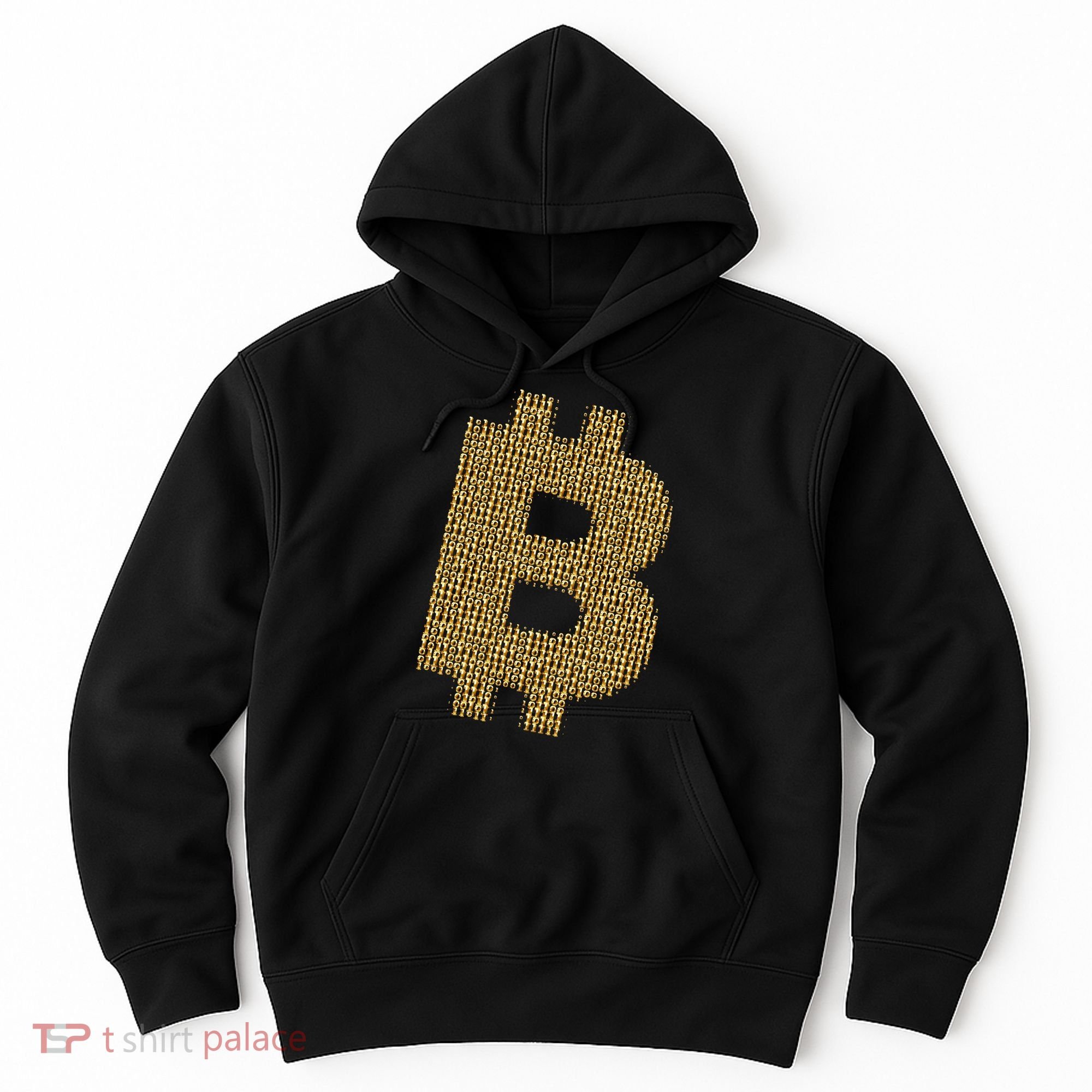 Golden Bitcoin Logo Limited Edition Hoodie