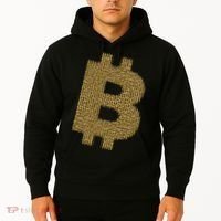 Golden Bitcoin Logo Limited Edition Hoodie thumb 2