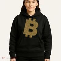 Golden Bitcoin Logo Limited Edition Hoodie thumb 5