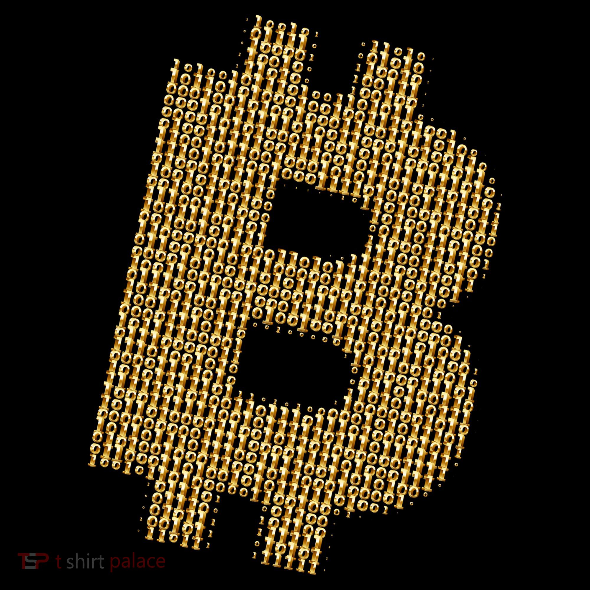 Golden Bitcoin Logo Limited Edition Women's Hoodie