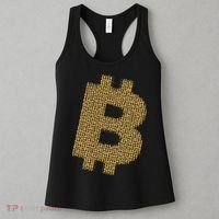 Golden Bitcoin Logo Limited Edition Women's Tank Top thumb 3