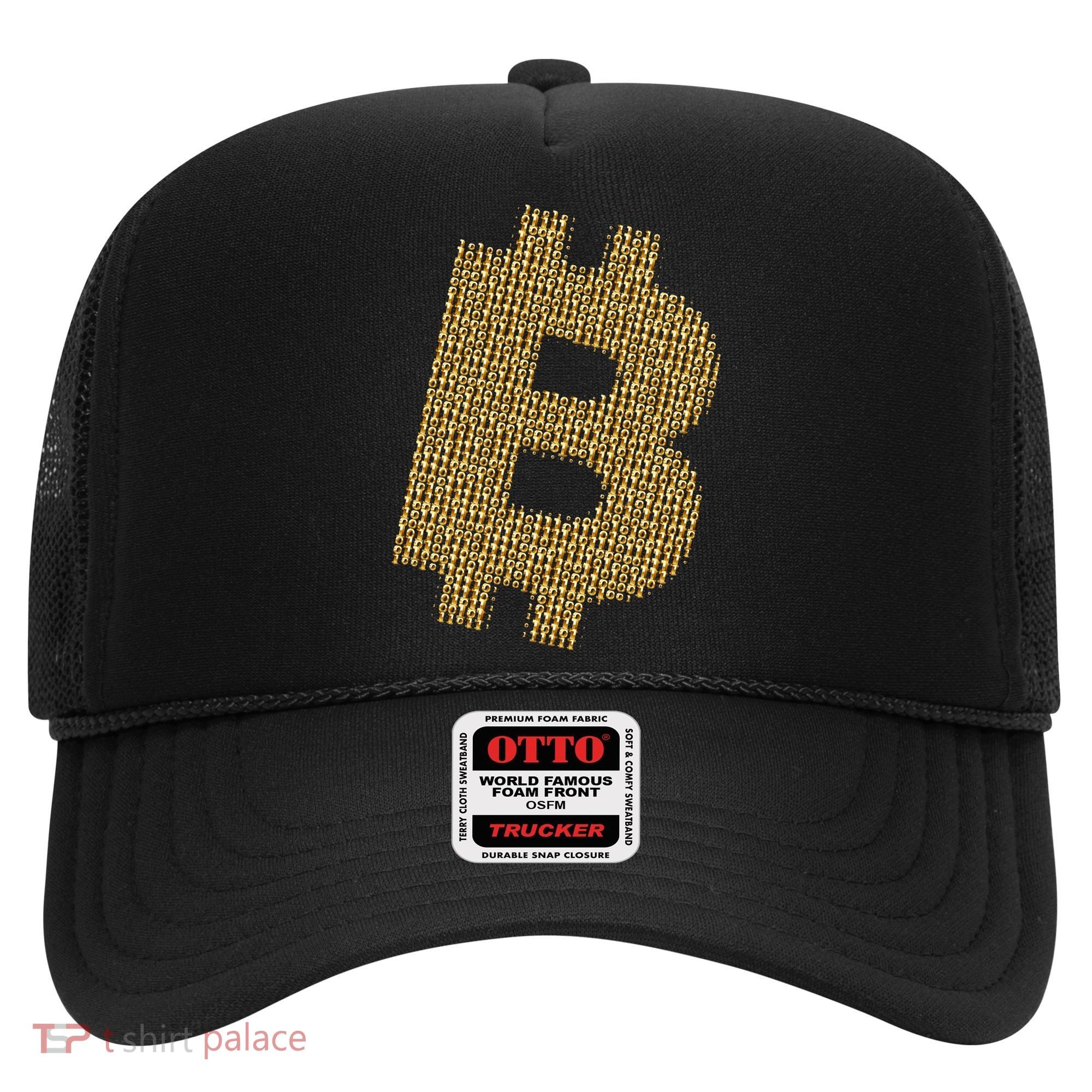 Golden Bitcoin Logo Limited Edition Hat