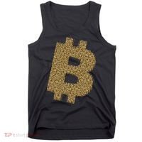 Golden Bitcoin Logo Limited Edition Tank Top thumb 0