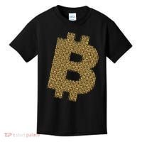 Golden Bitcoin Logo Limited Edition Kids T-Shirt thumb 0